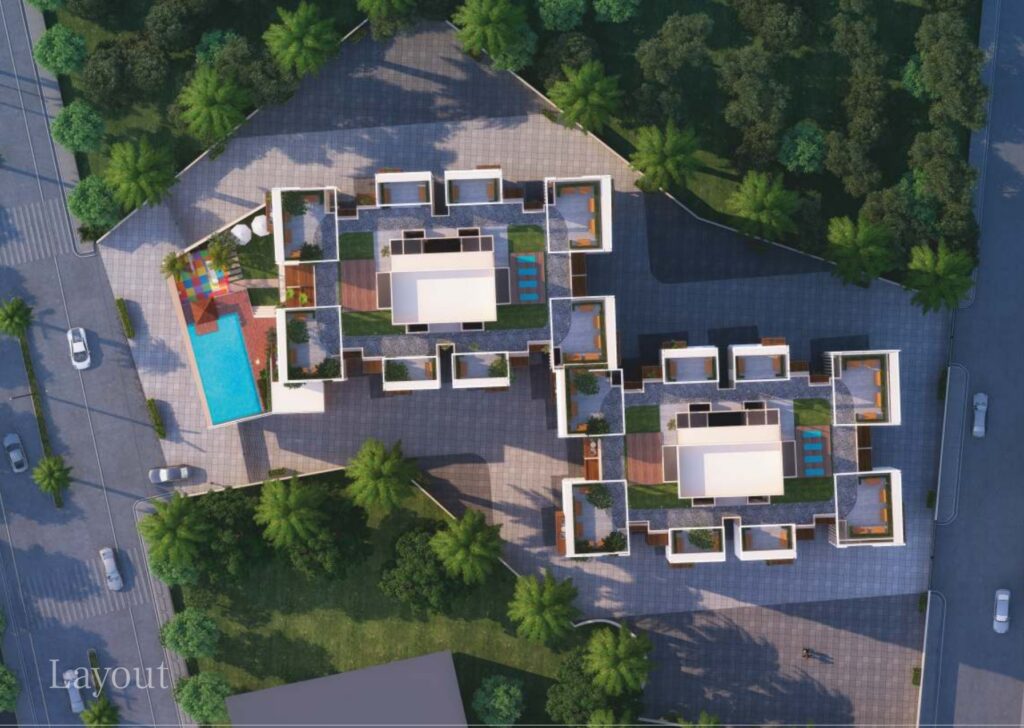 LA mer one Panvel master plan
