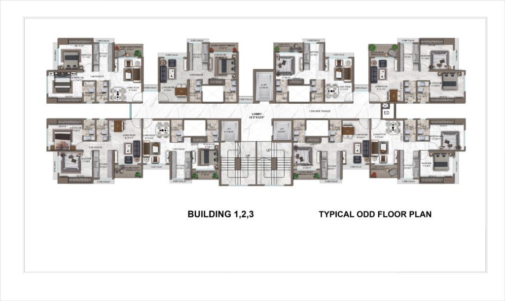 la mer one Palaspe panvel floor plan 4