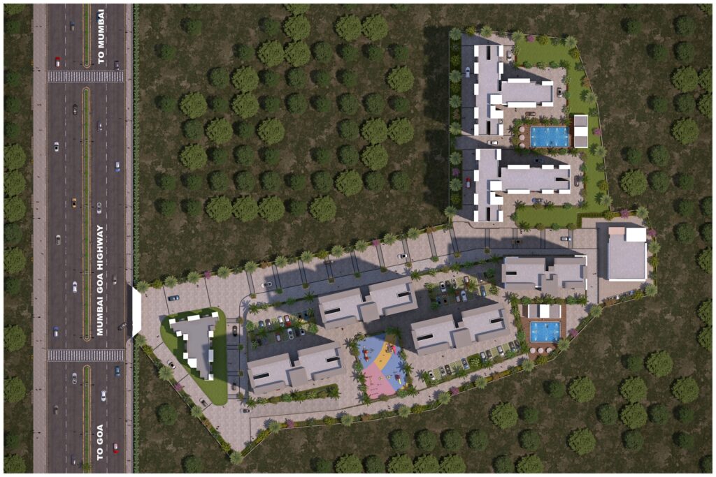 la mer one Palaspe panvel top view